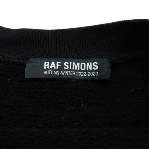 Trainer Sweatshirts Raf Simons 22Aw Destroyed Altered Realityprint Crewneck