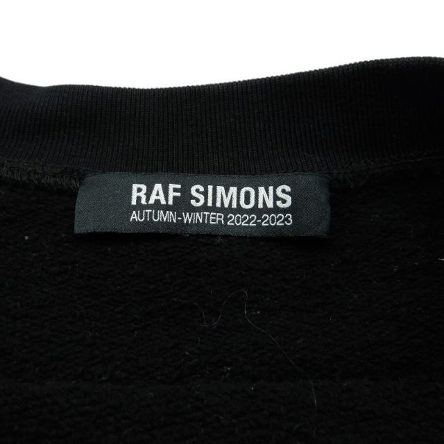 Trainer Sweatshirts Raf Simons 22Aw Destroyed Altered Realityprint Crewneck