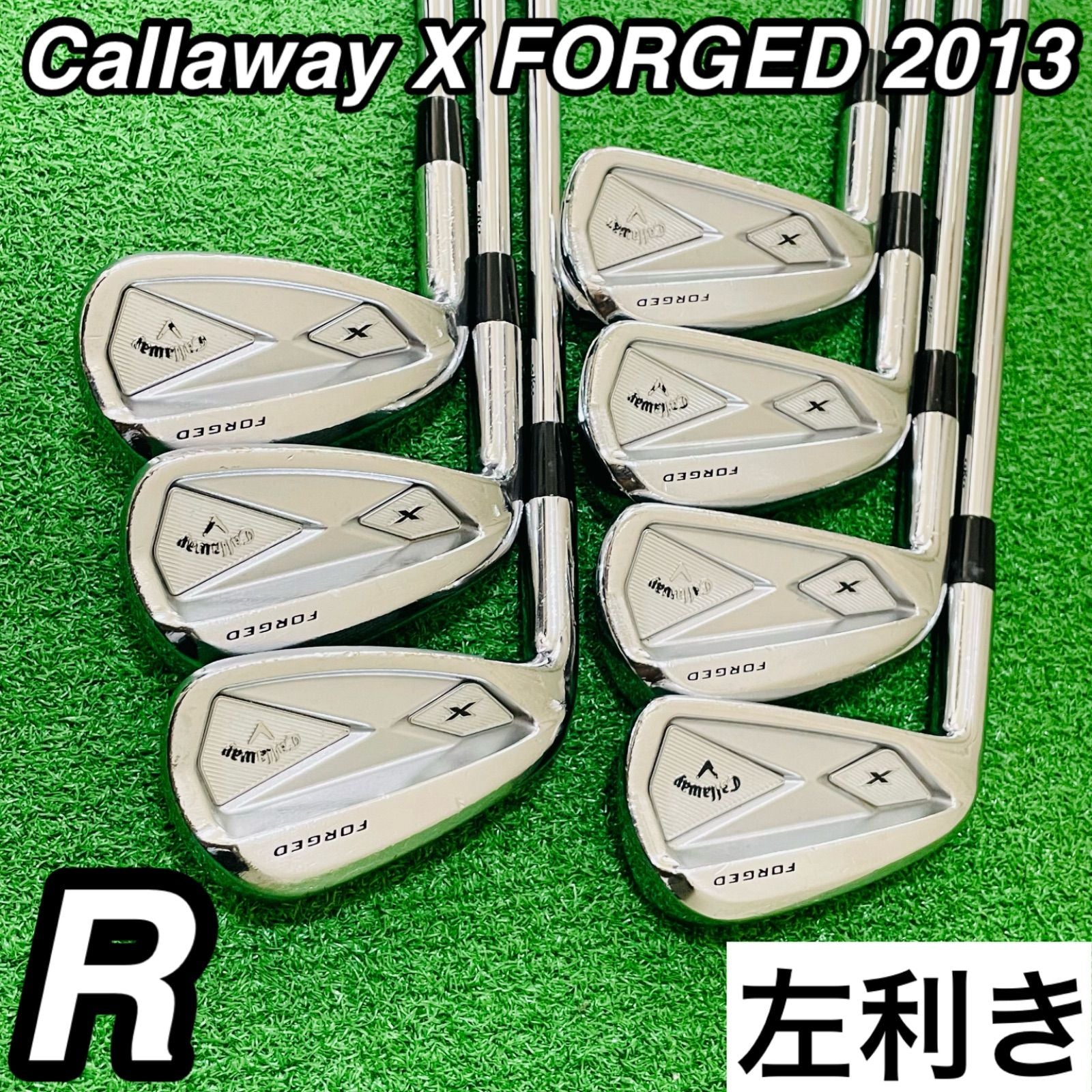 Callaway Golf Iron Set 9933 X Forged 2013 7 4.5.6.7.8.9.P N.S.Pro850Gh R