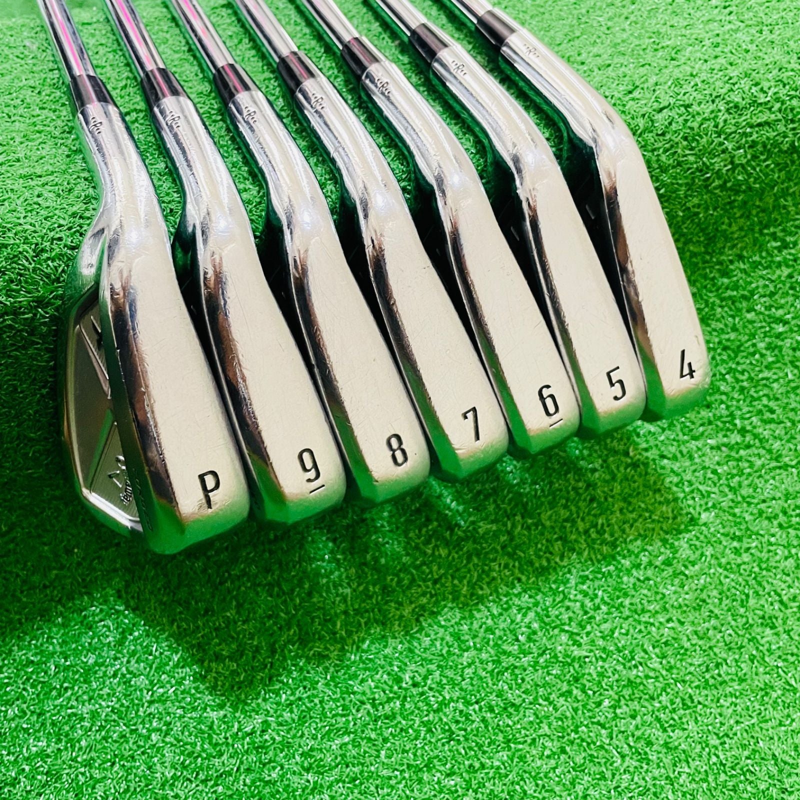 Callaway Golf Iron Set 9933 X Forged 2013 7 4.5.6.7.8.9.P N.S.Pro850Gh R