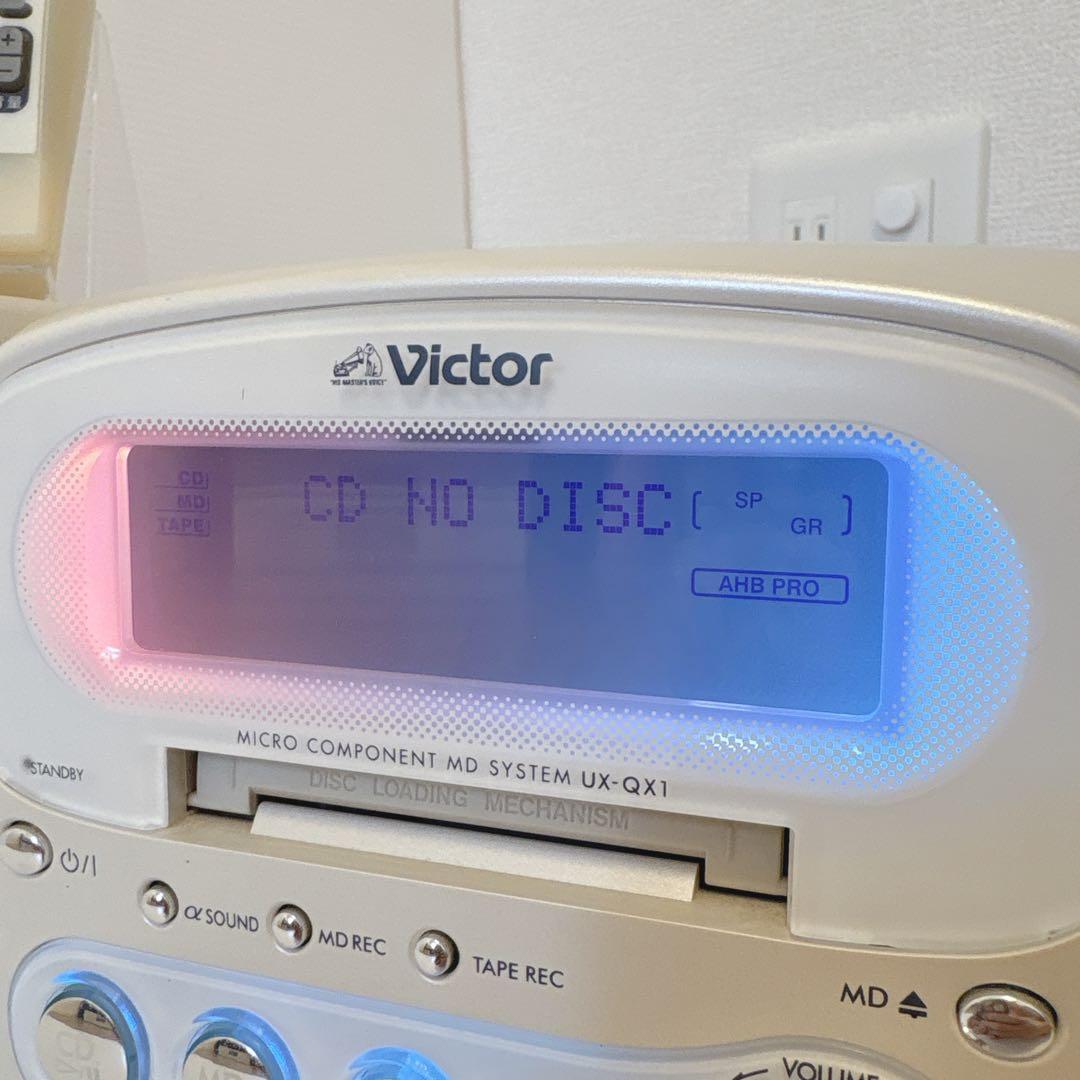 Victor Cd, Md Cassette Decks Ca-Uxqx1-W