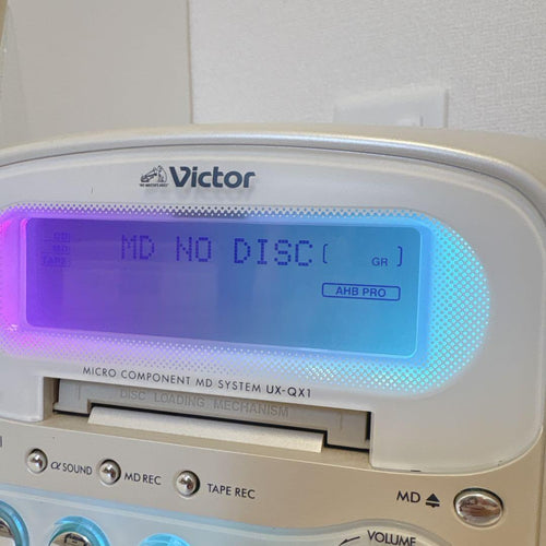 Victor Cd, Md Cassette Decks Ca-Uxqx1-W