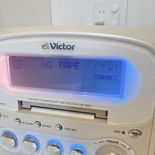 Victor Cd, Md Cassette Decks Ca-Uxqx1-W