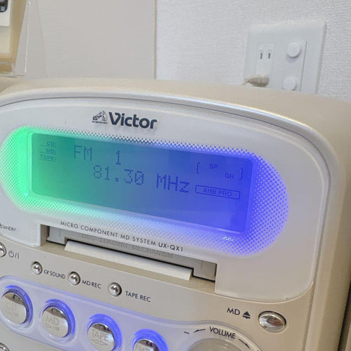 Victor Cd, Md Cassette Decks Ca-Uxqx1-W