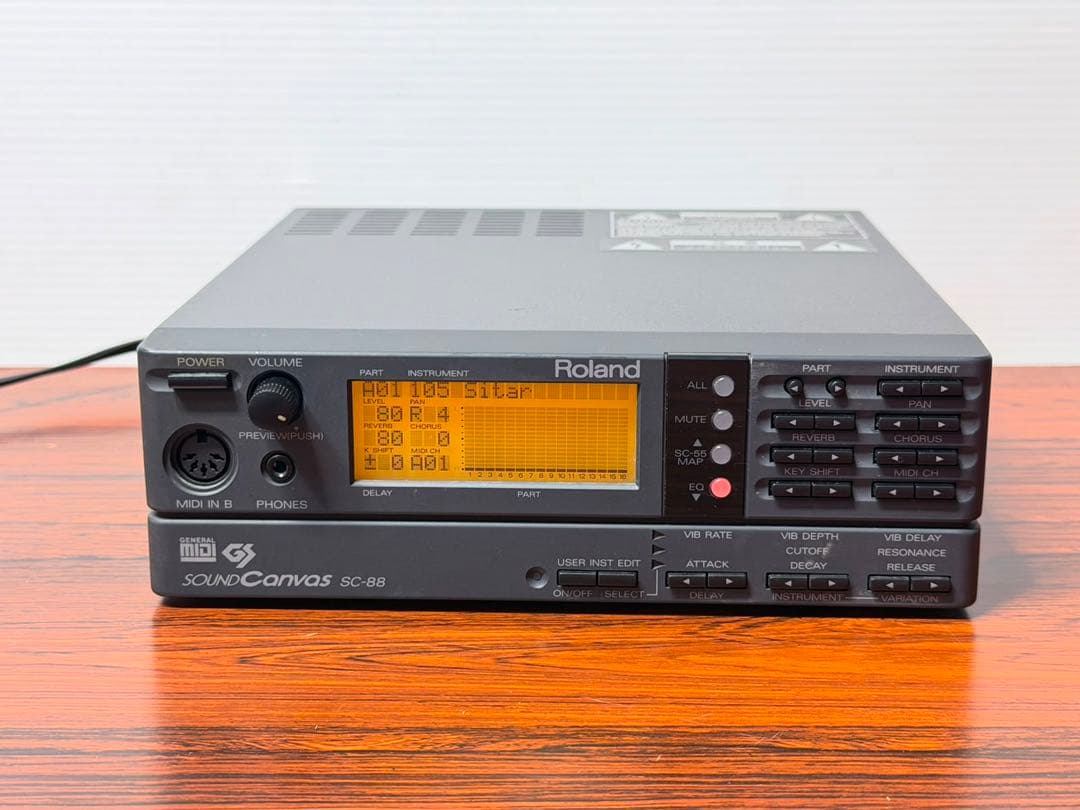 Roland Hardware Instruments Sound Canvas Sc-88