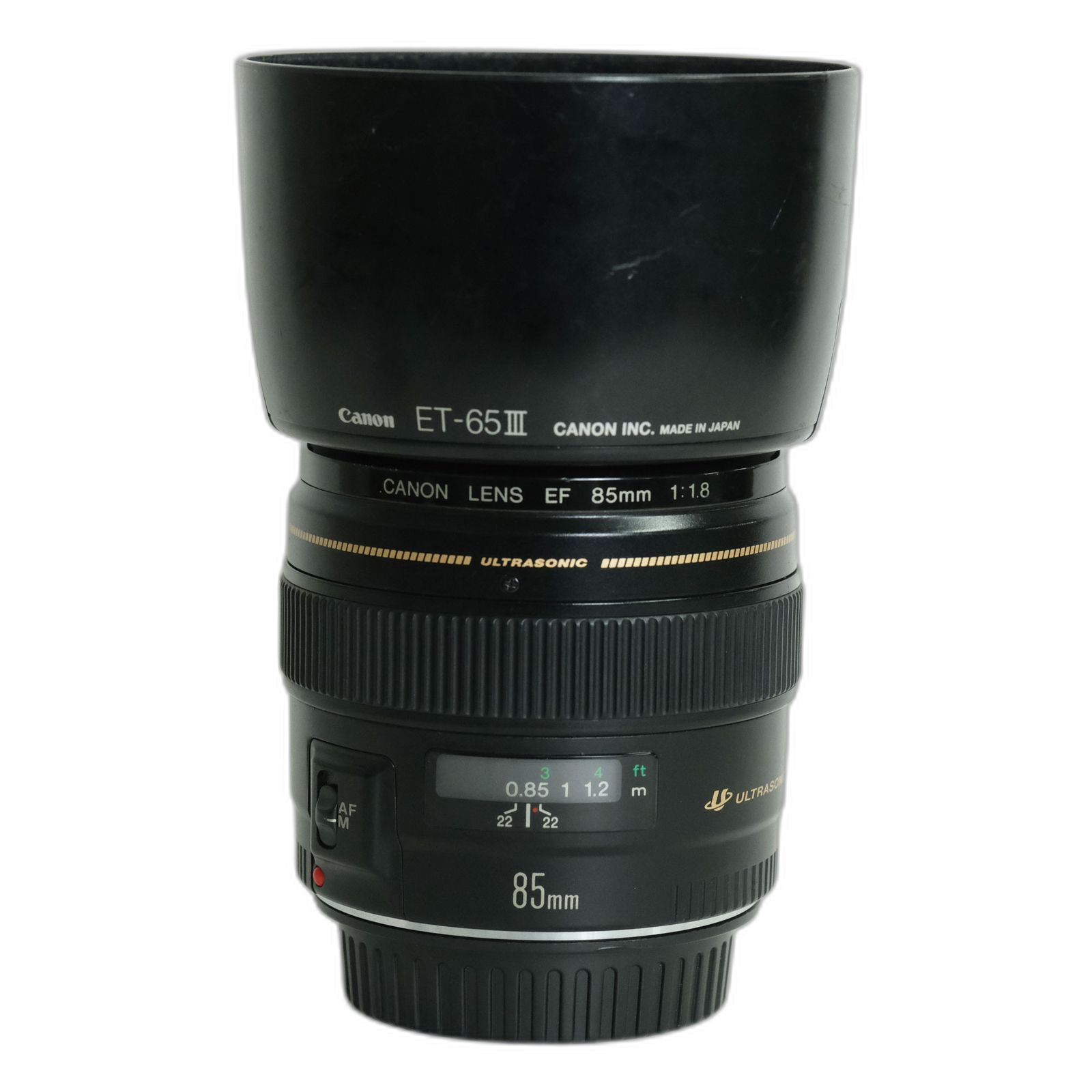 Canon Lens (Single Focus) Ef85Mm F1.8 Usm Ef