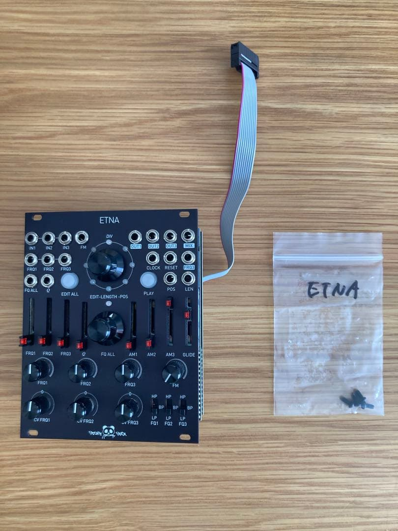 Modular Synthesizer Patching Panda Etna