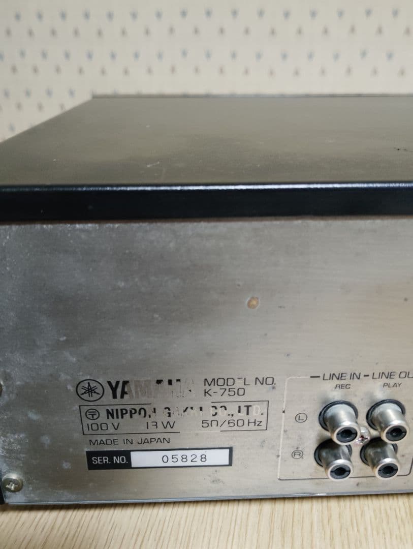 Cd Md Cassette Deck Yamaha K-750