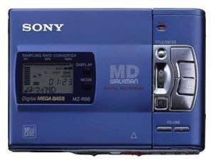 Portable Md Player Sony Mz-R50-L