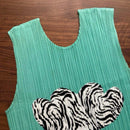 Pleats Please No Sleeve Issey Miyake L