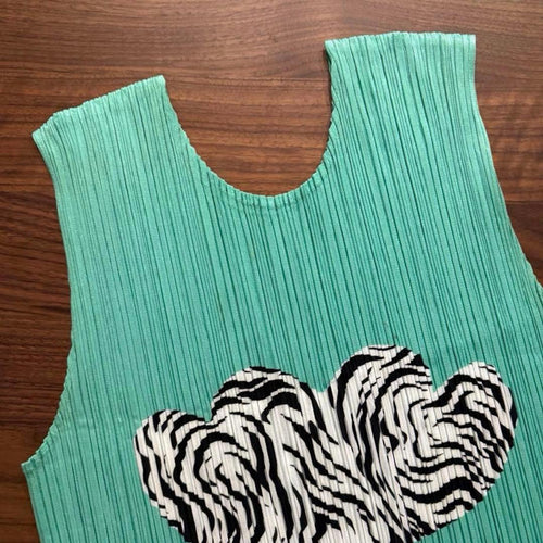 Pleats Please No Sleeve Issey Miyake L