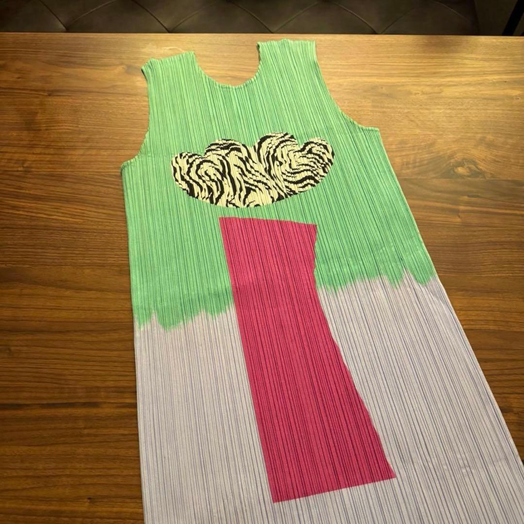 Pleats Please No Sleeve Issey Miyake L