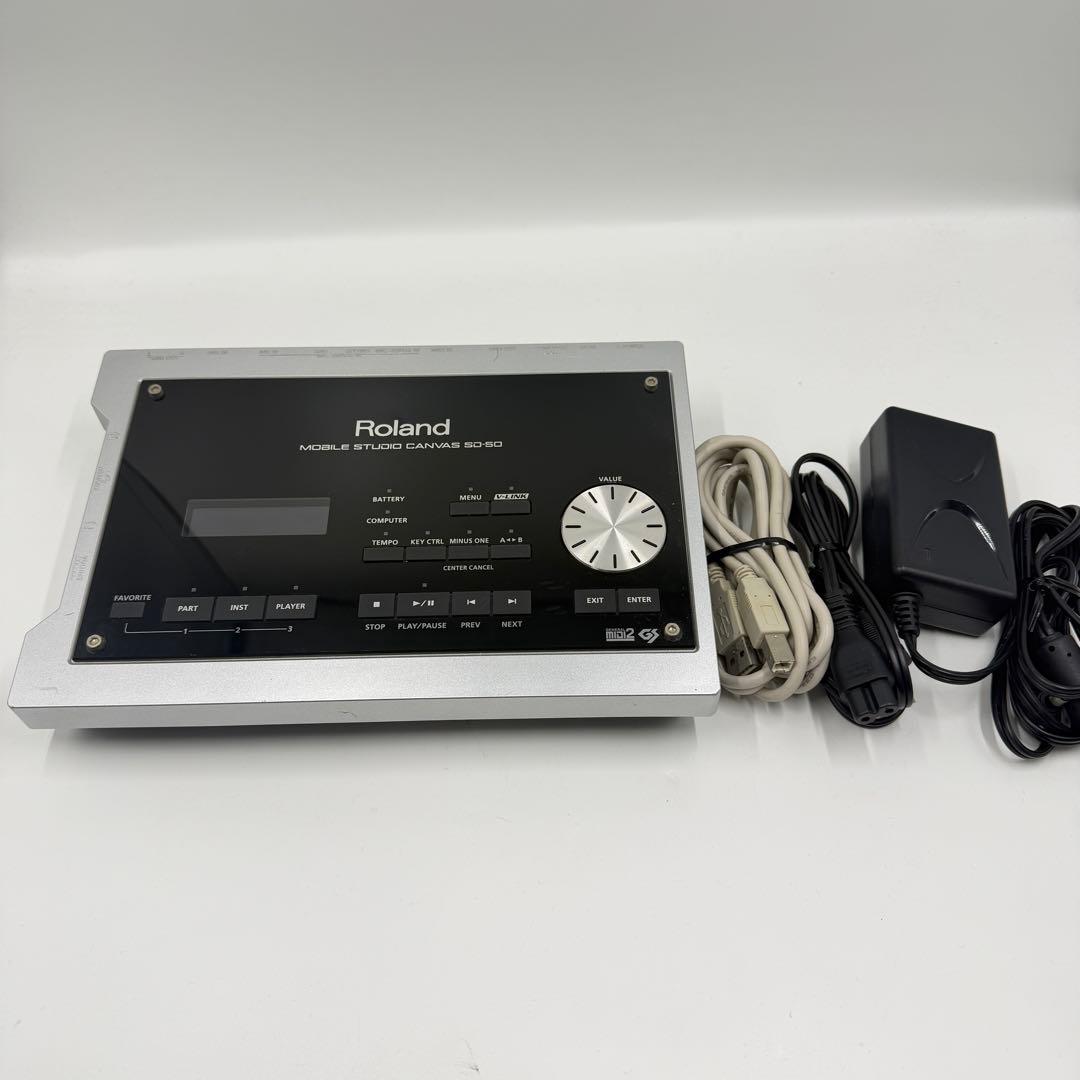 Hardware Sound Source Roland Mobile Studio Canvas Sd-50 Midi