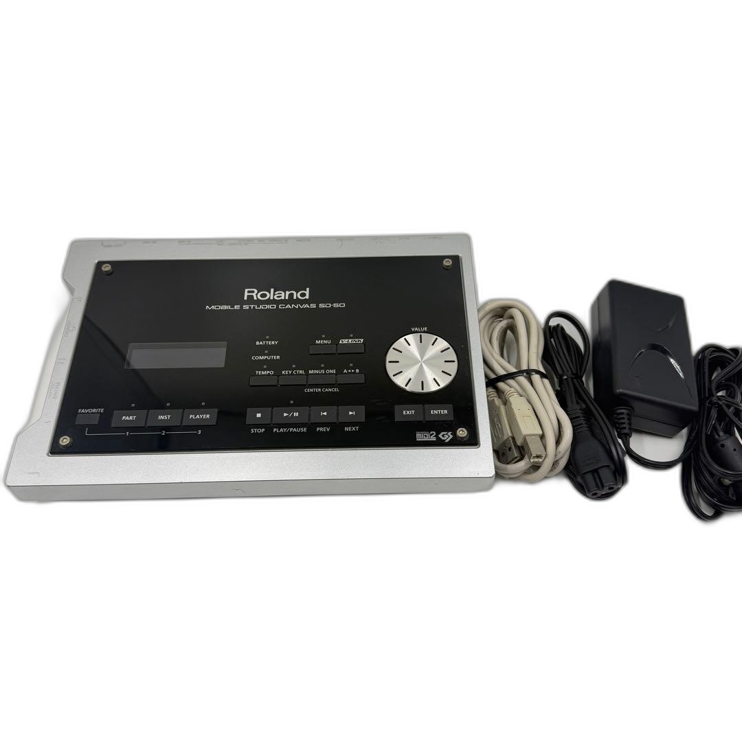 Hardware Sound Source Roland Mobile Studio Canvas Sd-50 Midi