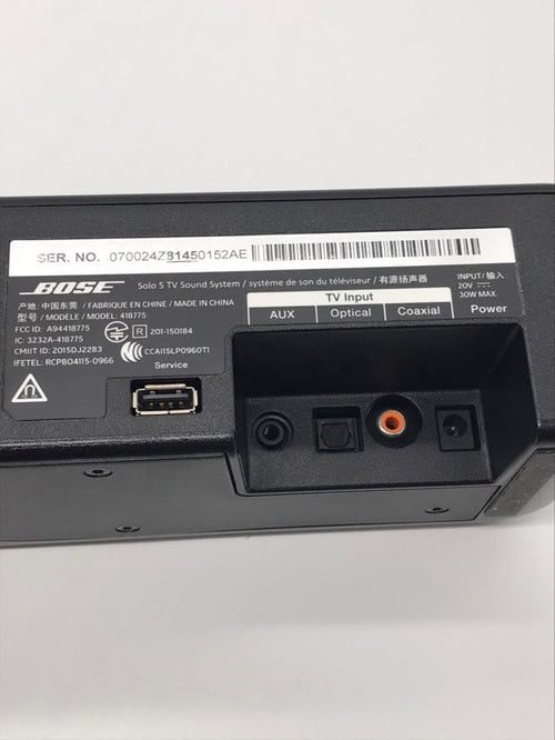 Surround Speakers, Rear Soundbars Bose Tv Speaker Solo 5