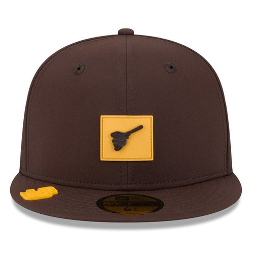 Others Mens New Era Brown San Diego Padres 2026 Clubhouse Alternate 59Fifty