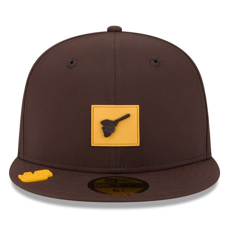 Others Mens New Era Brown San Diego Padres 2026 Clubhouse Alternate 59Fifty