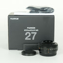 Fujifilm Lens (Single Focus) Xf27Mmf2.8 R Wr X