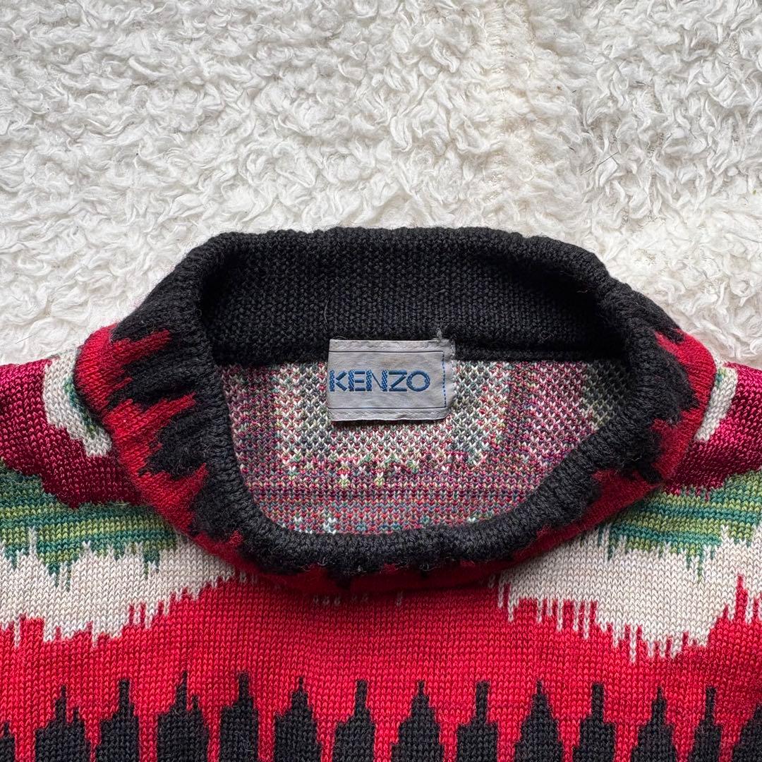 Kenzo Knit Sweater Xl