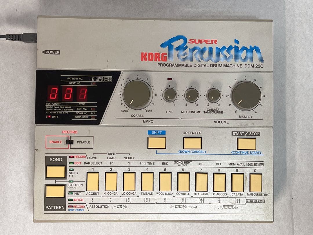Korg Rhythm Machine Ddm-220