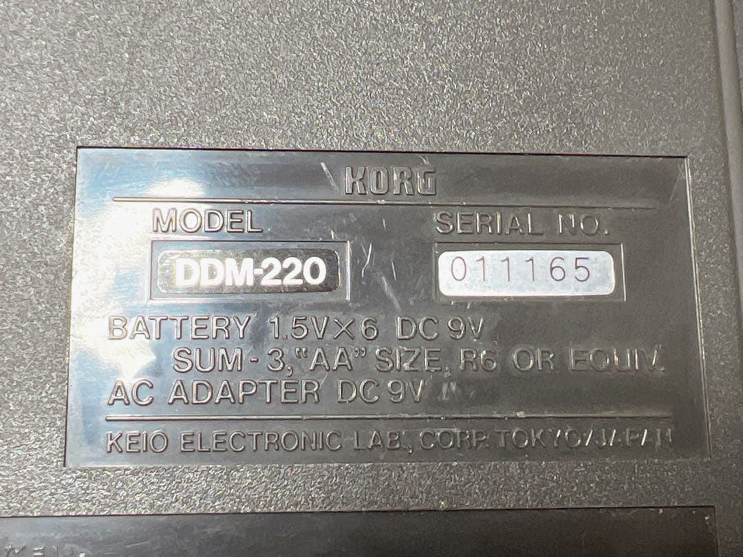 Korg Rhythm Machine Ddm-220