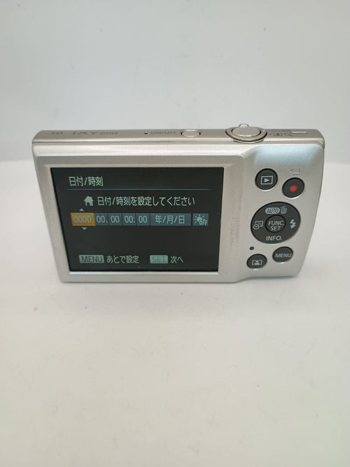 Compact Digital Camera 4921 Canon Ixy 200