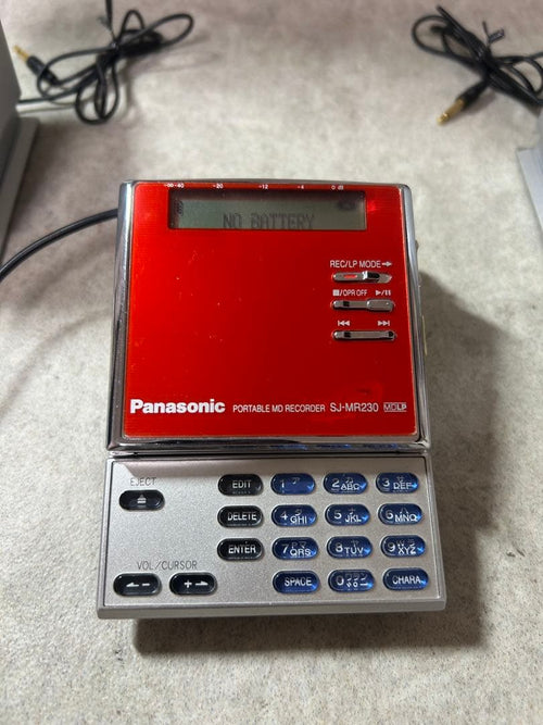 Opanak Portable Md Players Panasonic Sj-Mr230
