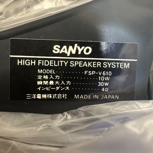 Sanyo Boxed Box Type J 1017