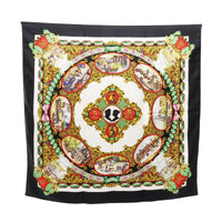 Hermes Bandana Scarf 90 L'Entente Cordiale Used A
