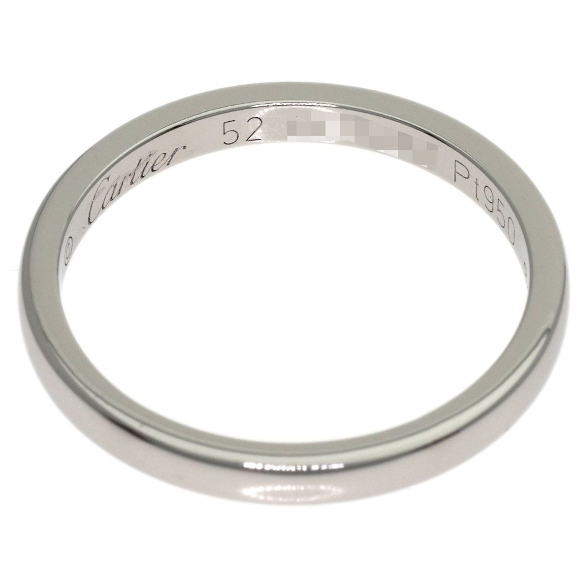 Cartier Ring #52 Pt950