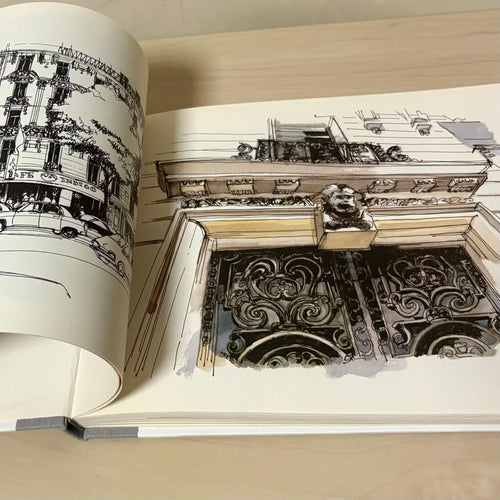 Foreign-Language Books My Paris Sketchbook