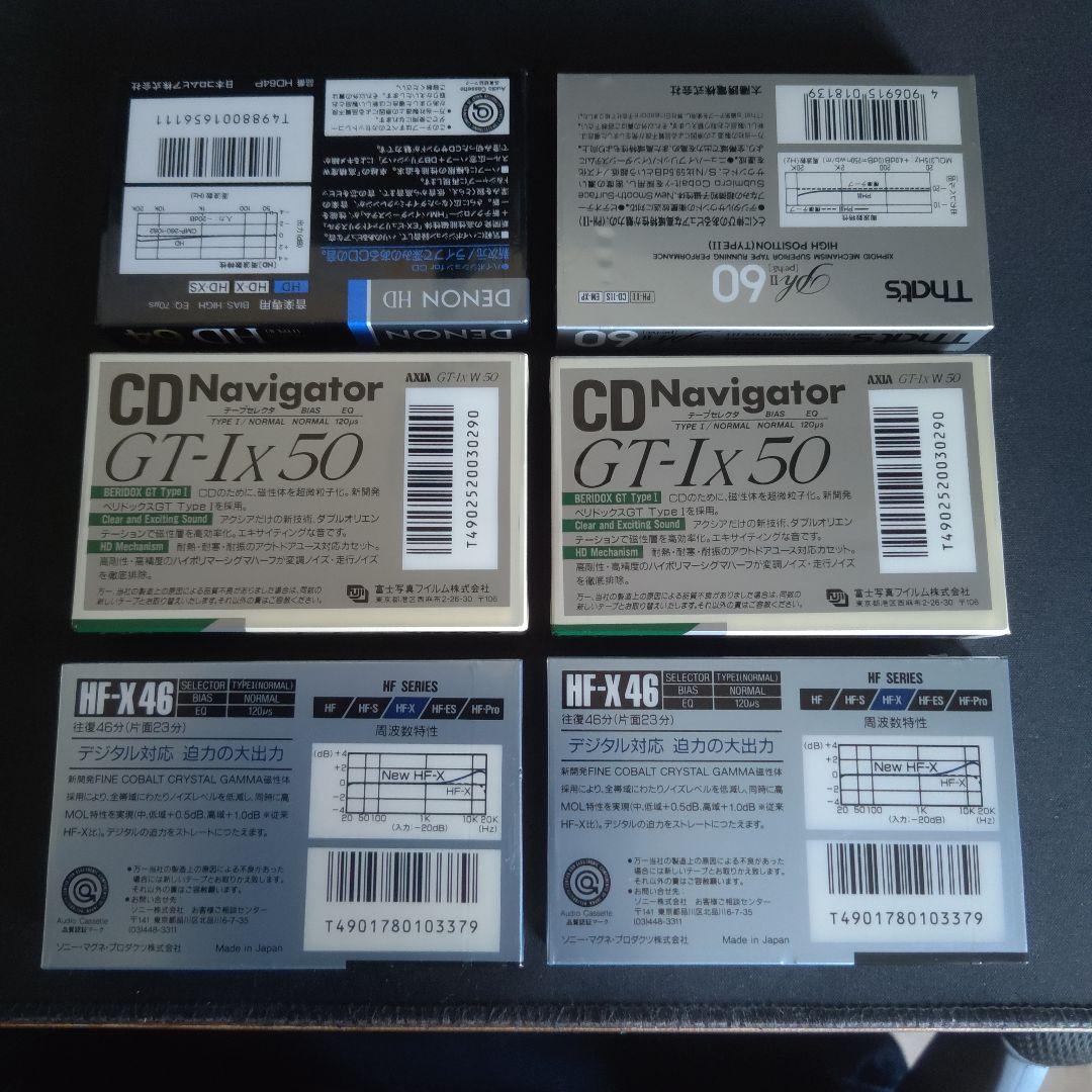 Cassette Tapes 6 Denon That'S Axia Sony