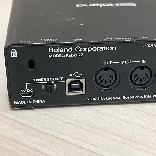 Roland Audio Interfaces Rubix22 Usb