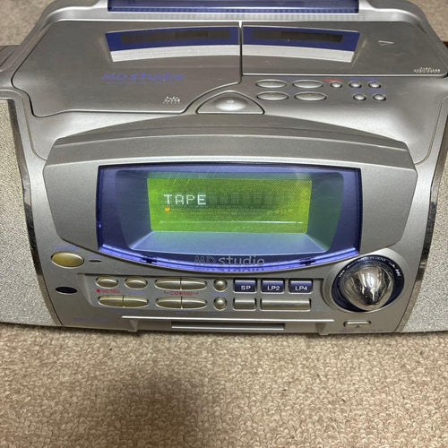Sharp Cd Md Cassette Deck Mini Studio