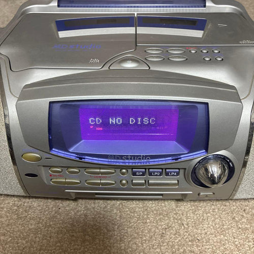 Sharp Cd Md Cassette Deck Mini Studio