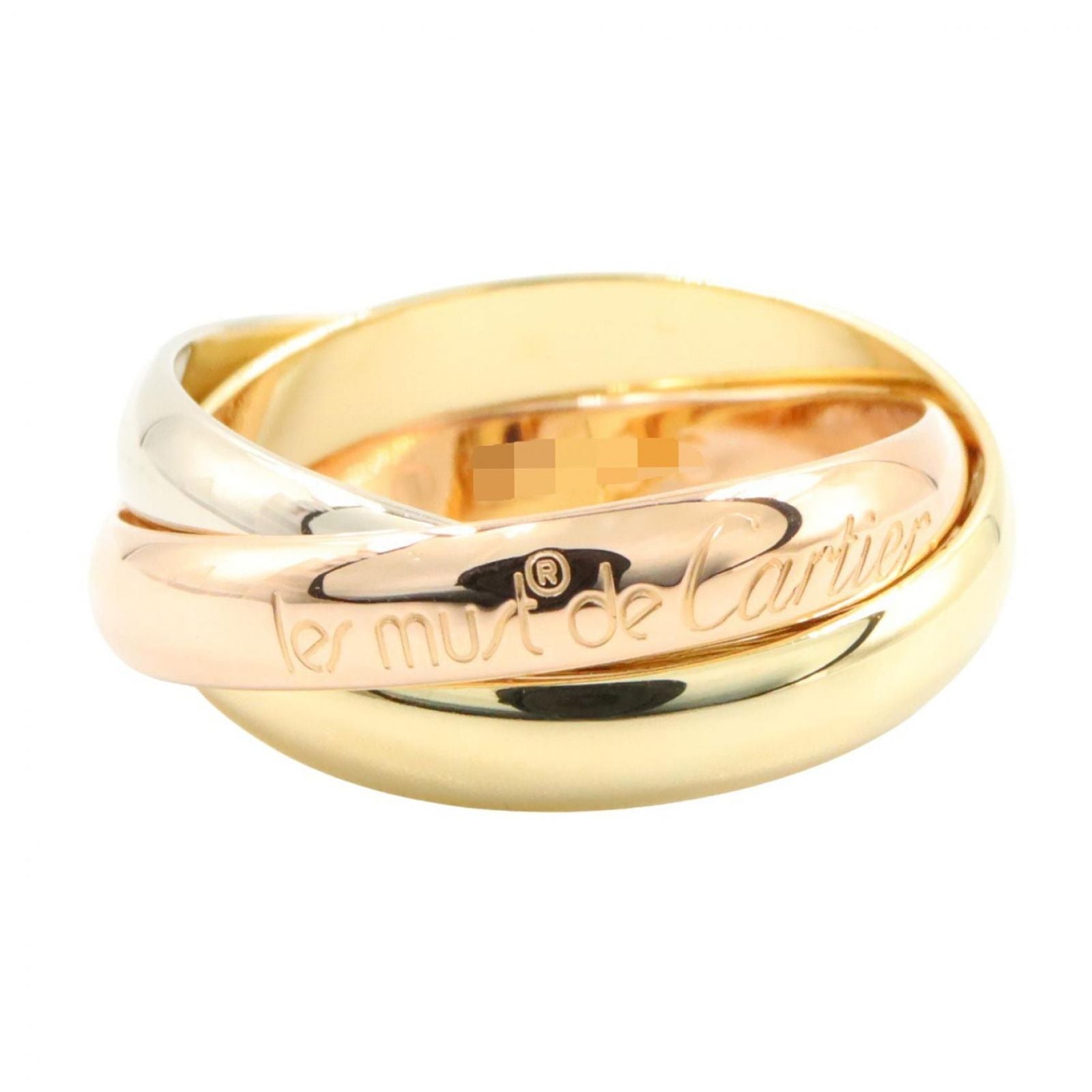 Cartier Ring K18 K18Wg Used A
