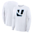 T -Shirt Mens Fanatics White Utah Mammoth Alternate Logo Legacy Long Sleeve