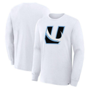 T -Shirt Mens Fanatics White Utah Mammoth Alternate Logo Legacy Long Sleeve