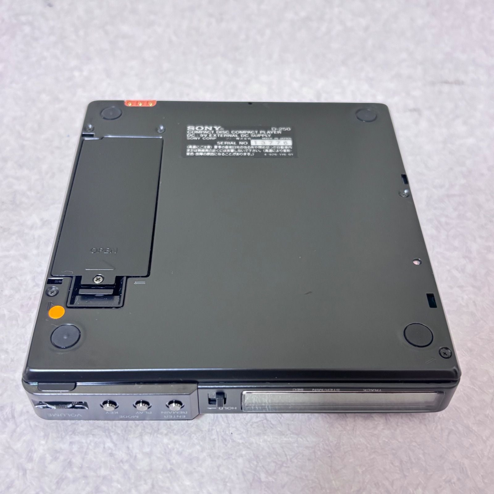 Portable Cd Player Discman D-250 Sony
