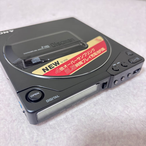 Portable Cd Player Discman D-250 Sony