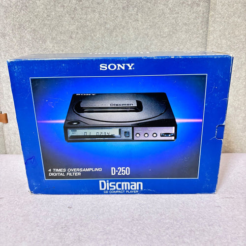 Portable Cd Player Discman D-250 Sony