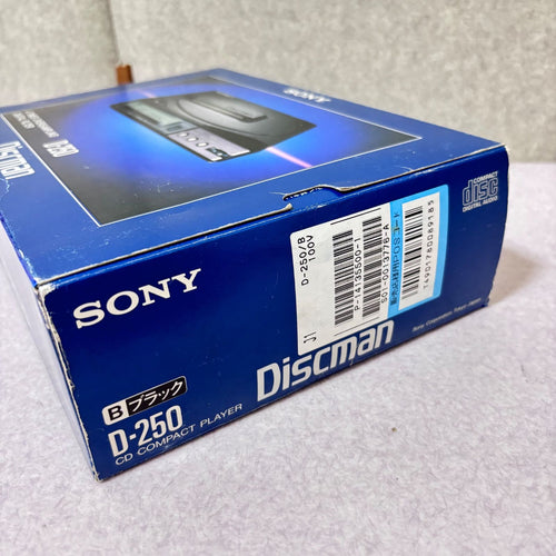 Portable Cd Player Discman D-250 Sony