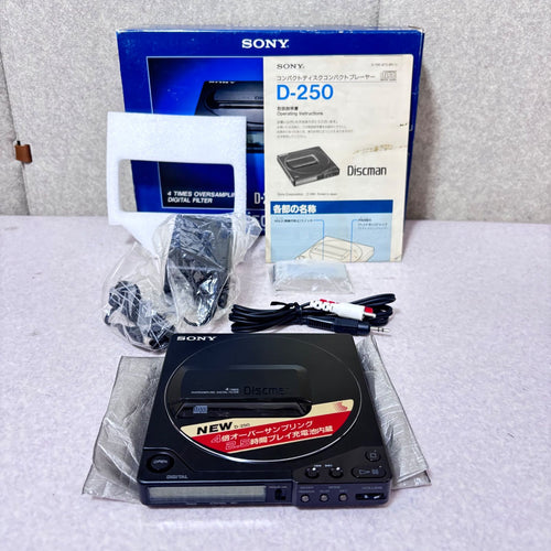 Portable Cd Player Discman D-250 Sony