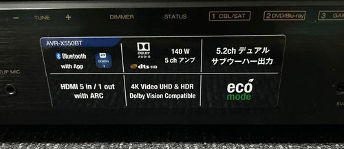 Denon Others Avr-X550Bt 5.2Ch Av