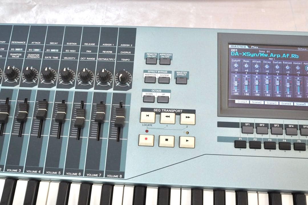 Modular Synthesizer Yamaha Motif Xs7