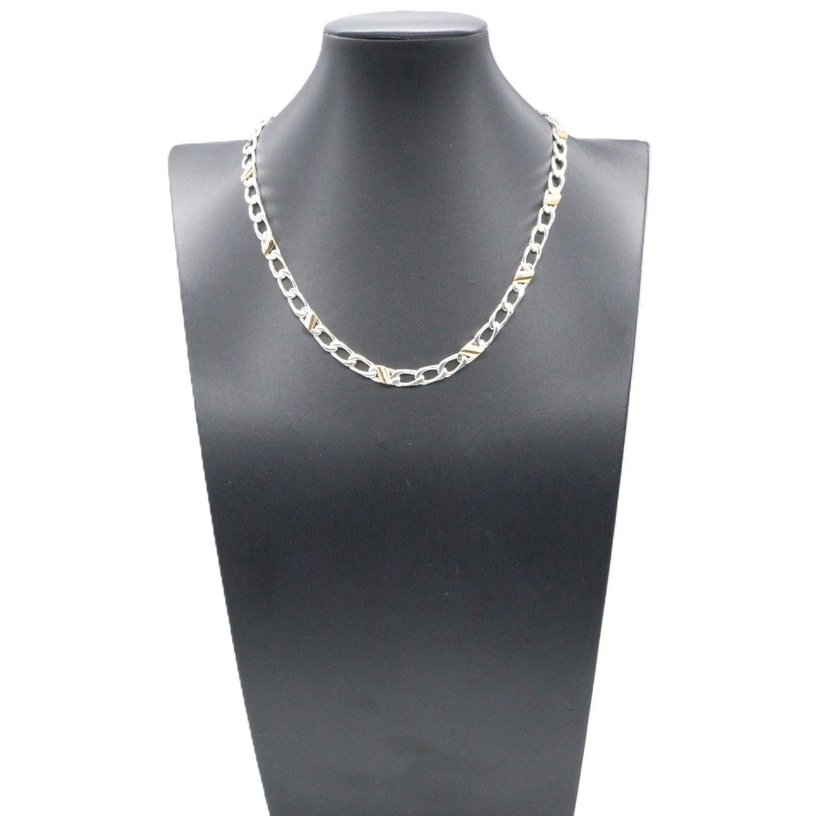Tiffany Necklace Co 41 925 K18 Used A
