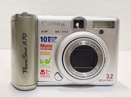 Canon Compact Digital Camera Powershot A70