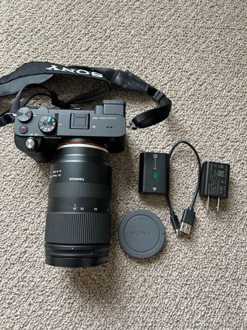 Sony Mirrorless Interchangeable Lens Cameras 7C Tamron 28-75Mm F/2.8 Rxd