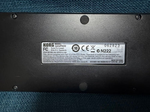 Korg Midi Keyboards Pads Nanopad2