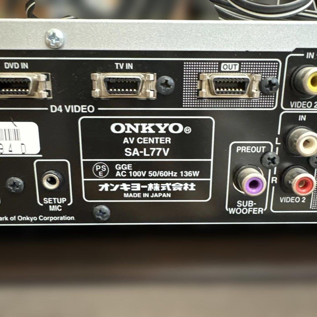 Radio Tuners Onkyo Av Center Sa-L77V